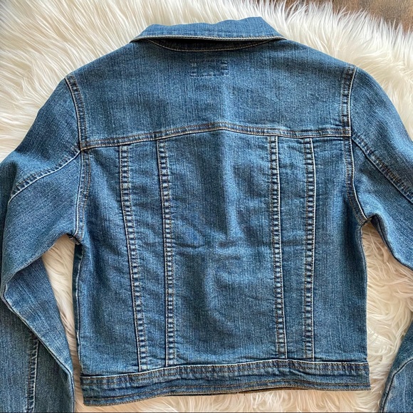 ChiQle | Denim Architect Jean Jacket - Picture 6 of 6